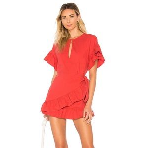 Tularosa Revolve Jenny Wrap Dress Large